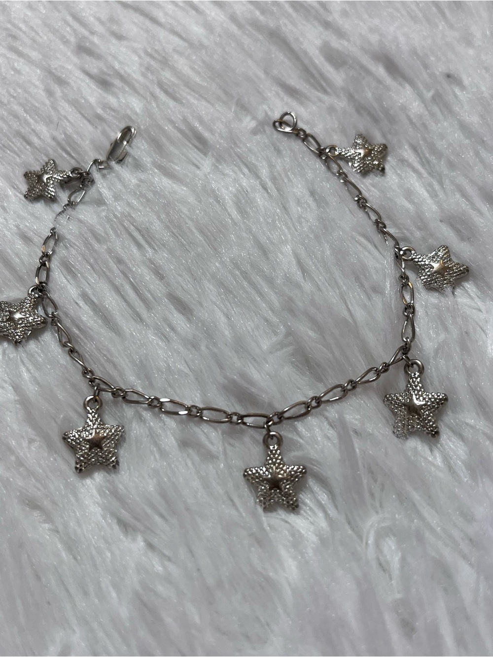 Silver Plated StarfishCharm Bracelet